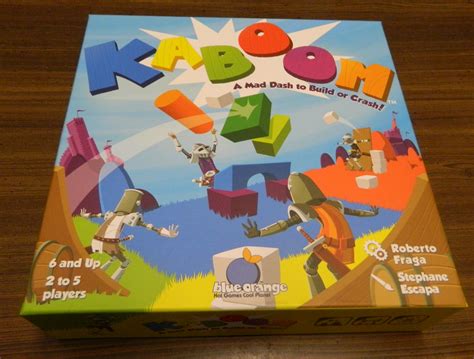 Kaboom Board Game Review And Rules Geeky Hobbies