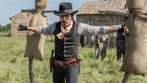Seven gunmen from a variety of backgrounds are brought together by a vengeful young widow to protect director antoine fuqua brings his modern vision to a classic story in the magnificent seven. The Magnificent Seven | Movie fanart | fanart.tv