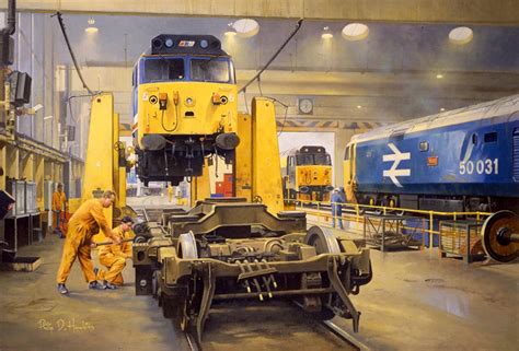 Railway Paintings By Philip D Hawkins