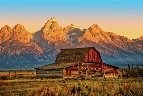 Historic Moulton Barn Grand Teton National Park Photograph By Stacey