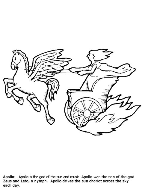 Aphrodite was the daughter of zeus but her true origins are unknown. Printable Apollo Greek Coloring Pages - Coloringpagebook.com