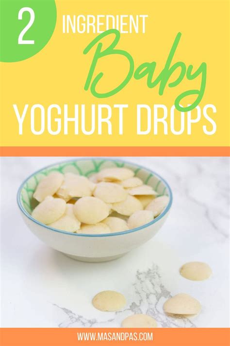 2 Ingredient Baby Yogurt Bites Recipe In 2021 Healthy Baby Snacks