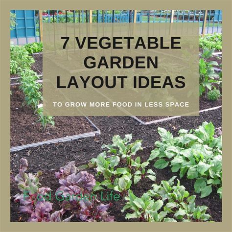 Vegetable Garden Layout Ideas To Grow More Food In Less Space Food