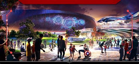 New Disneyland Paris Avengers Campus Concept Art