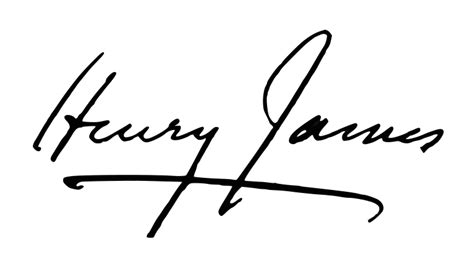 The Word Henry James Written In Cursive Handwriting