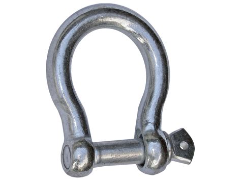 5 8 Galvanized Screw Pin Anchor Shackle 3 25 Ton 10 Pack