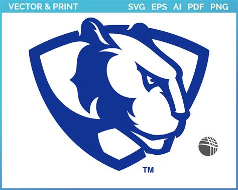 Eastern Illinois Panthers Partial Logo 2015 College Sports Vector