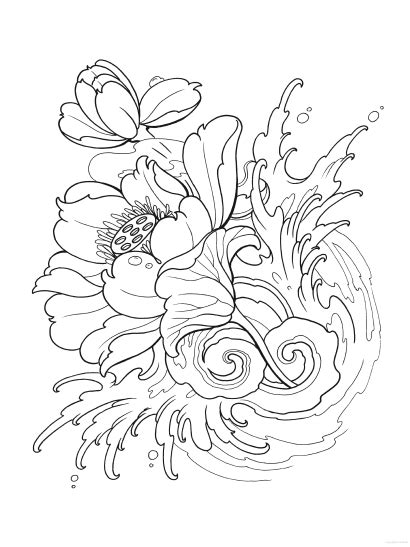 Specially designed for experienced designer, enchanted. Creative Haven Modern Tattoo Designs Coloring Book ...