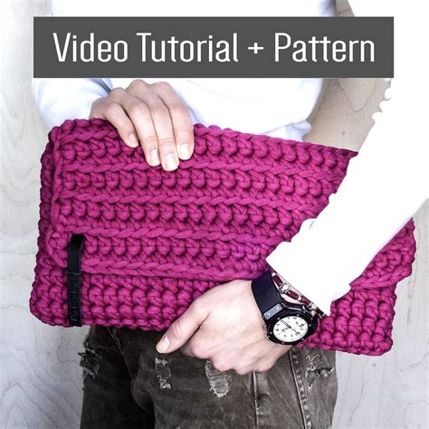 Hook Crochet Tutorial Video Guide Crochet Tutorial Diy Crochet Bag