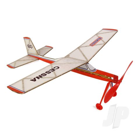 Dpr Cessna 180 Rubber Powered Freeflight Balsa Model Aircraft Kit Buy