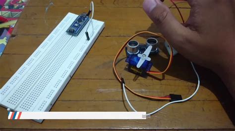 Belajar Arduino Kontrol Motor Servo Dengan Sensor Ultrasonic Hc Sr04