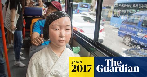 buses in seoul install comfort women statues to honour former sex slaves cities the guardian