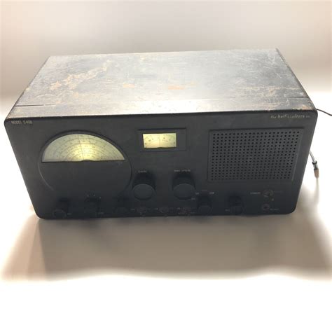 Vintage Hallicrafters S 40b Ham Radio Receiver Tested Ebay