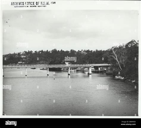 Fig Tree Bridge Lane Cove River Nsw Stock Photo Alamy