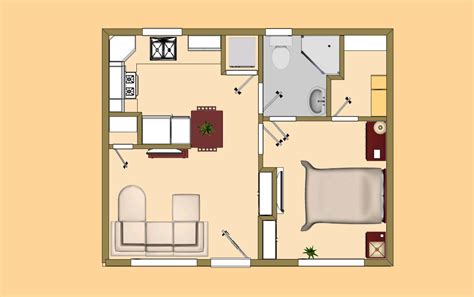 Engaging A Sq Ft Studio Floor Plans Get It Country Living Home