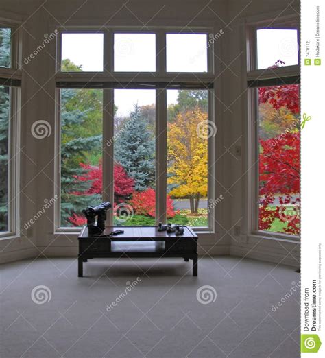 Living Room Scenery Stock Photo Image Of Photograph Trees 7470112