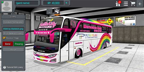 Livery bus yoanda prima shd. (30 LIVERY) KUMPULAN LIVERY PACK JB3 ZTOM CODI RSM BUSSID - ADI SEMBILANLIMA