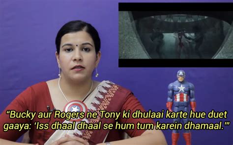 This Hilarious Doordarshan Commentary Compares Captain America Civil