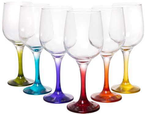 Colored Wine Glasses Jordav