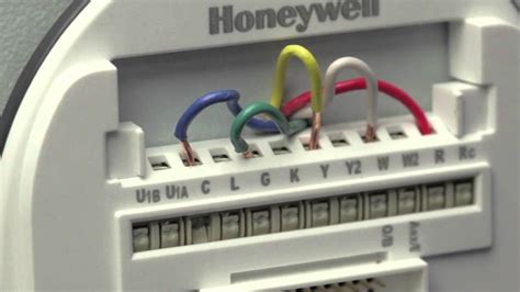 Double check that they're connected in the right place. How to ensure your Lyric thermostat wires are secure - horizontal wallplate - YouTube