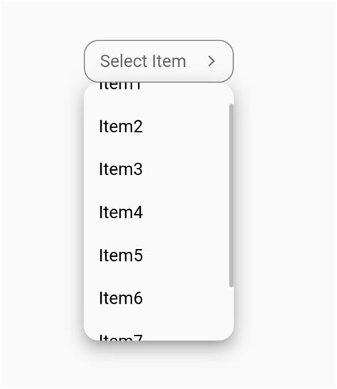 Flutter S Core Dropdown Button Widget With Steady Dropdown Menu And
