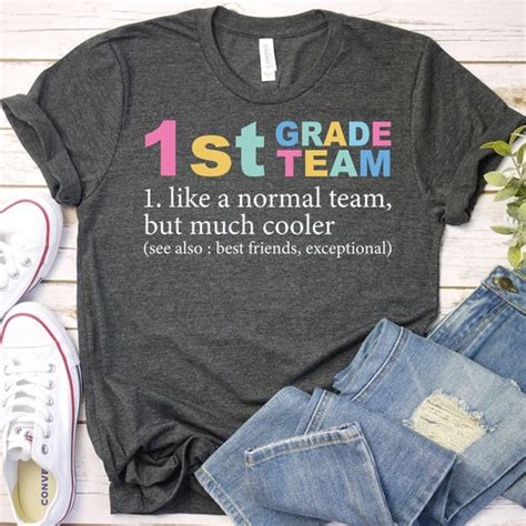 Oh Hey First Grade Teacher Shirt 1st Grade Teacher Shirt Etsy