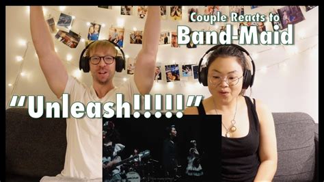 Couple Reacts To Band Maid Unleash MV YouTube