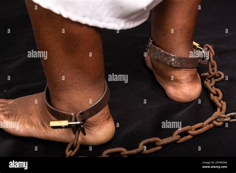 Chained Slave Woman Hi Res Stock Photography And Images Alamy