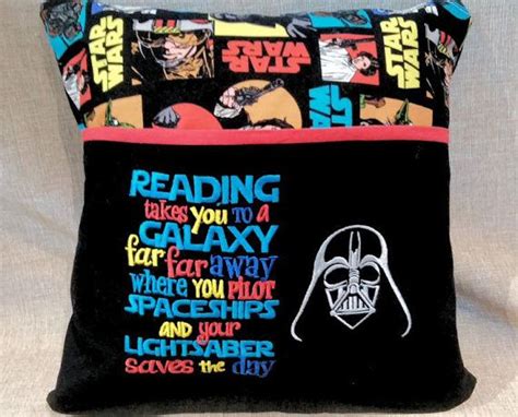 Star Wars Reading Pillow Darth Vader Bed Pillow Etsy Reading Pillow Book Pillow Pillow