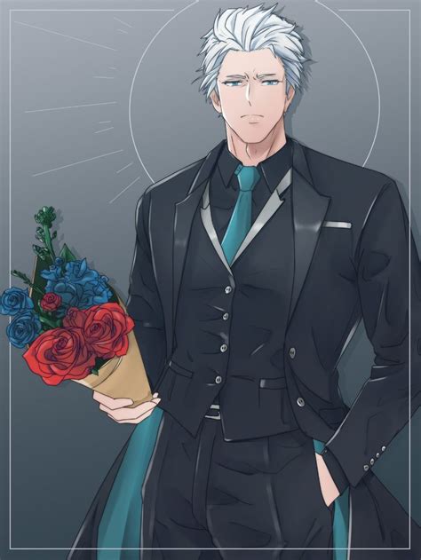 This Fanart Of Vergil Blew Up On My Ig Lmao Vergil Stands Are P Fierce