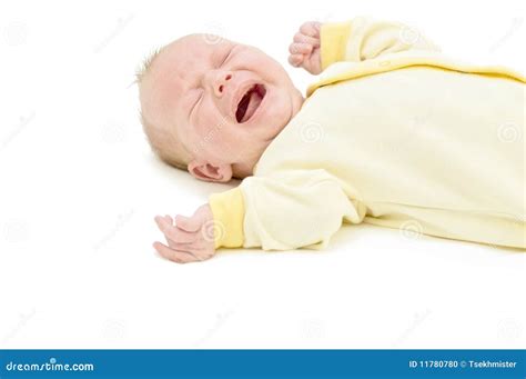 Newborn Baby Crying Stock Photo Image Of Crying Innocence 11780780