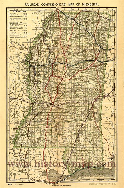 Old Mississippi Maps