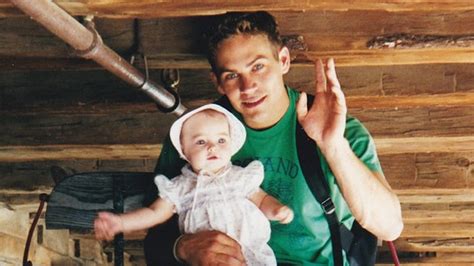 Paul Walkers Daughter Shares Sweet Photo On The