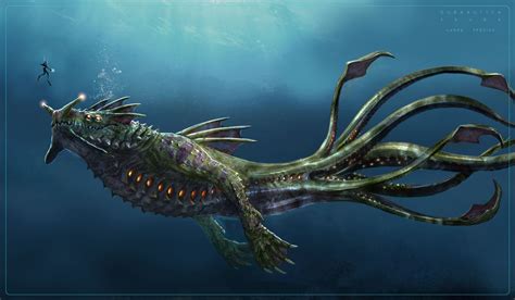 2000 2000×1167 Sea Dragon Leviathan Subnautica Creatures Sea