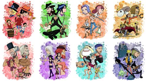 One Piece Time Illustration Series Onepiece