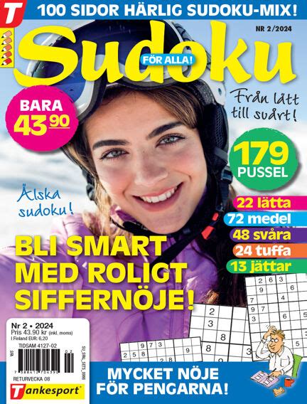 Läs tidningen Page Sudoku för alla med Readly Den ultimata prenumerationen för tidningar