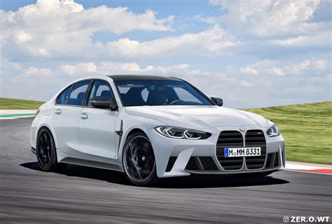 2021 Bmw M3 Sedan New Render Show The Front And Rear Of The G80