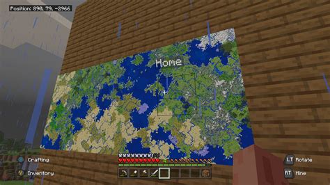 Making Progress On My Map Wall Using Level 3 Maps Rminecraft