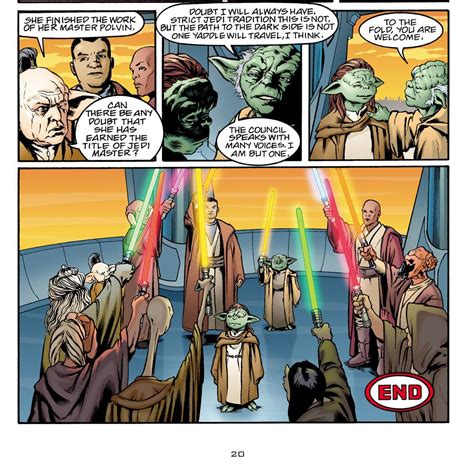 I Was Reading A Comics About Yaddle And Noticed Jedi