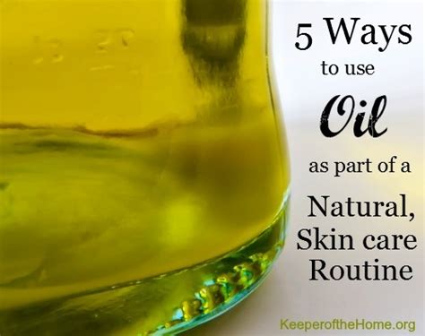 How To Use Oil As Part Of A Natural Skin Care Routine No Fuss Natural