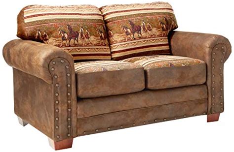 American Furniture Classics Wild Horses Love Seat Artisan Sw Home