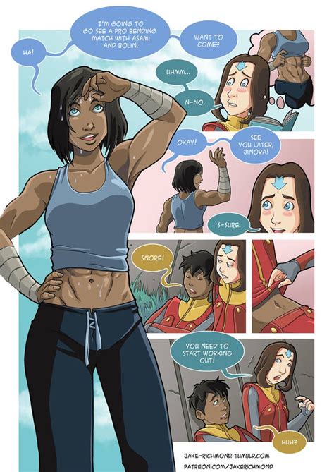 Asami Loves Korra Workout Part 2 By Jakerichmond Avatar The Last Airbender Funny Avatar