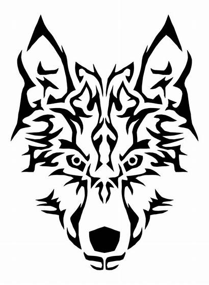 Svg Clipart Wolves Transparent Clip Tribal Wolf