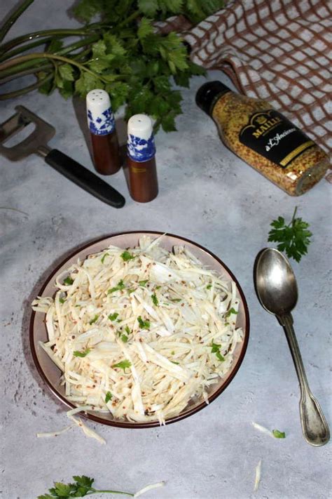 Salade de céleri rave à l ancienne Chez Vanda