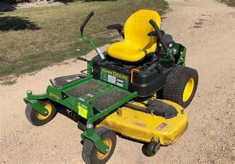 John Deere Z375r Zero Turn Z Trak Mower 40 Actual Hours 25hp V Twin