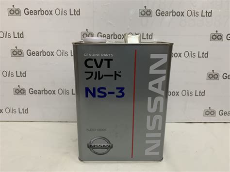 One Litre Loose Only Genuine Nissan Cvt Automatic Gearbox Oil Ns 3 Cvt