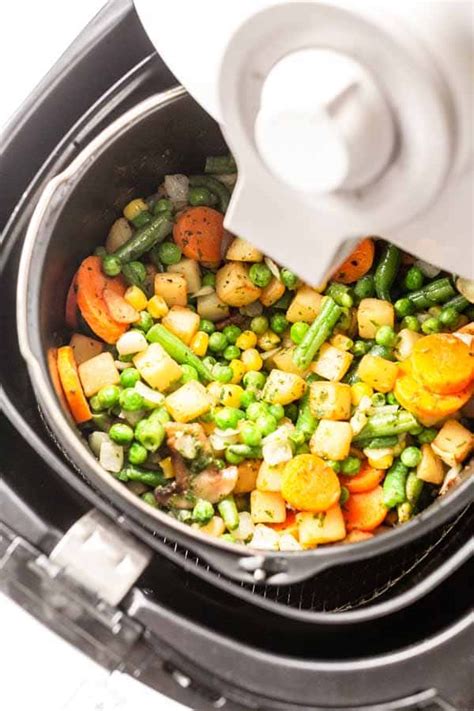 How To Make Air Fryer Frozen Vegetables Fast Food Bistro