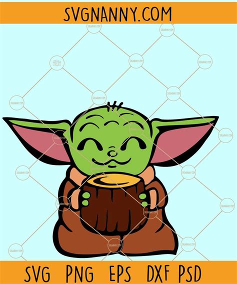 Baby Yoda Svg Files For Cricut Baby Yoda Cut Files For Cricut Baby
