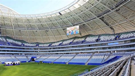Russian World Cup Stadium Finished Day Before First Test Match