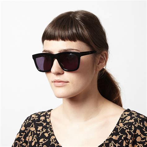 Karen Walker Deep Freeze Sunglasses Black In Black Lyst